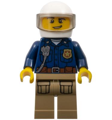 Hegyi rendőr minifigura