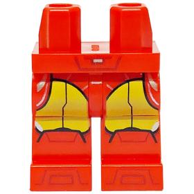 Minifigura láb - mintás/matricás™