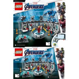 Lego Super Heroes Avengers 76125 - CSAK ÖSSZERAKÁSI ÚTMUTATÓ!™