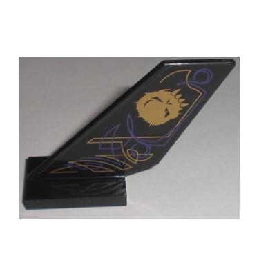 Jármű farok elem 2 x 4 x 6 - mintás/matricás