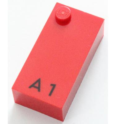 Braille-írásos kocka 2 x 4 (A 1)