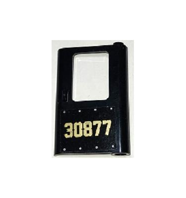 Vonat ajtó 1 x 4 x 5 (jobb) - mintás/matricás