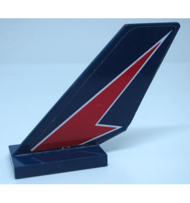 Jármű farok elem 2 x 4 x 6 - mintás/matricás