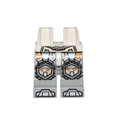 Minifigura csípő és lábak - mintás/matricás