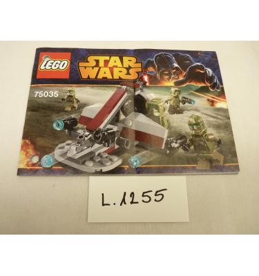 Lego Star Wars 75035 - CSAK ÖSSZERAKÁSI ÚTMUTATÓ!