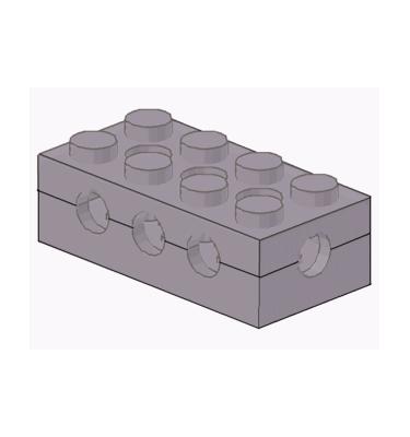 Technic kocka 2 x 4