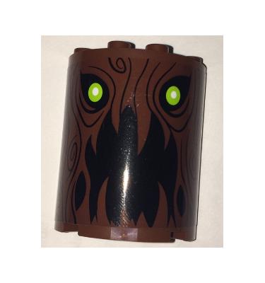 Félhenger 2 x 4 x 4 - mintás/matricás