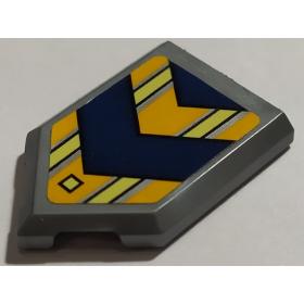 Ötszögű csempe 2 x 3 - mintás/matricás™