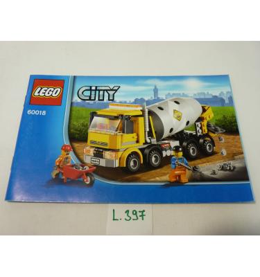 Lego City 60018 - CSAK ÖSSZERAKÁSI ÚTMUTATÓ