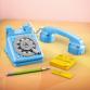 Retró telefon