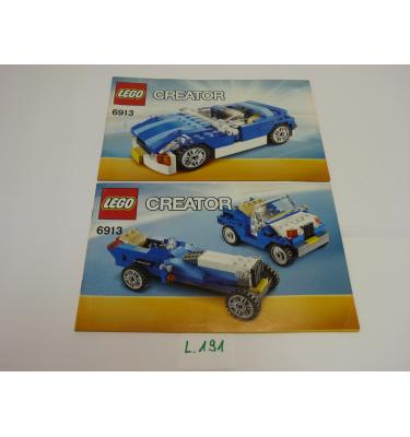 Lego Creator 6913 - CSAK ÖSSZERAKÁSI ÚTMUTATÓ