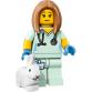 71018 LEGO® Minifigurák 17. sorozat col17-5 Veterinarian (Állatorvos)