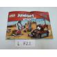 Lego Juniors 10733 - CSAK ÖSSZERAKÁSI ÚTMUTATÓ!