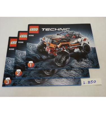Lego Technic 9398 - CSAK ÖSSZERAKÁSI ÚTMUTATÓ!