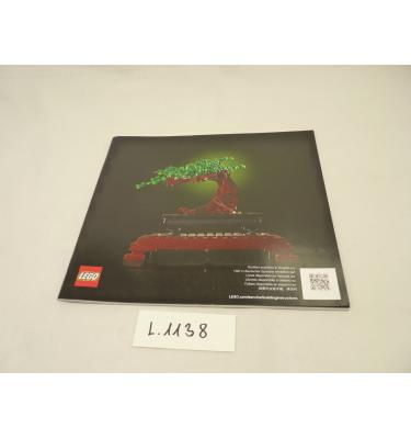 Lego Creator 10281 - CSAK ÖSSZERAKÁSI ÚTMUTATÓ!