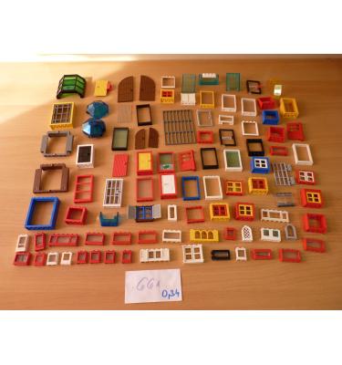 LEGO Alkatrészek/Ajtó, ablak elemek