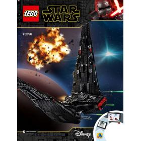 Lego Star Wars 75256 - CSAK ÖSSZERAKÁSI ÚTMUTATÓ!™
