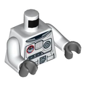 Figura felsőtest kezekkel - mintás/matricás™