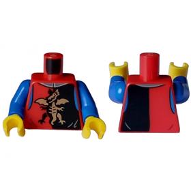 Figura felsőtest kezekkel - mintás/matricás™