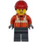 Építőmunkás minifigura