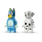 Bluey és Kloé vidám kalandjai a játszótéren