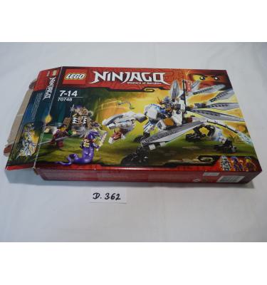 Lego Ninjago 70748 - CSAK ÜRES DOBOZ!