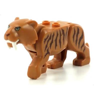 Nagymacska, kardfogú tigris - mintás/matricás