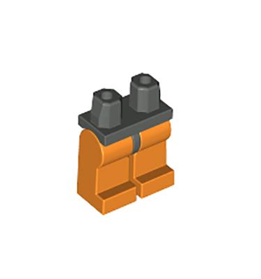 Minifigura csípő és narancssárga lábak