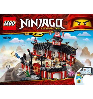 Lego Ninjago 70670 - CSAK ÖSSZERAKÁSI ÚTMUTATÓ!