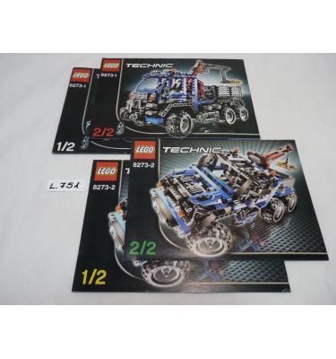 Lego Technic 8273 - CSAK ÖSSZERAKÁSI ÚTMUTATÓ!