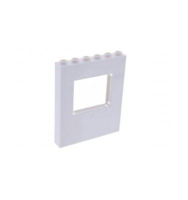 1 x 6 x 6 panel ablakkal