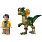 Dilophosaurus támadás