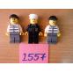 3 db Lego figura: betörő,rendőr