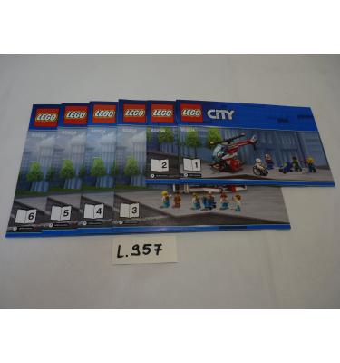 Lego City 60204 - CSAK ÖSSZERAKÁSI ÚTMUTATÓ!