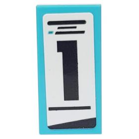 Csempe 1 x 2 - mintás/matricás™