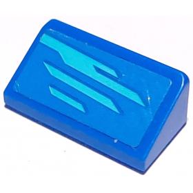 Lejtő 30° 1 x 2 x 2/3 - mintás/matricás™