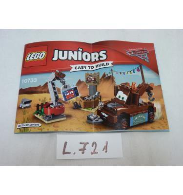 Lego Juniors 10733 - CSAK ÖSSZERAKÁSI ÚTMUTATÓ!