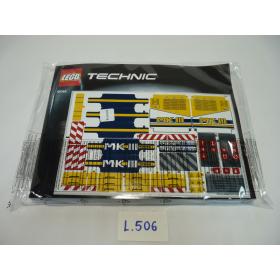 Lego Technic 42055 - CSAK ÖSSZERAKÁSI ÚTMUTATÓ MATRICA ÍVVEL!!™