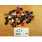 Lego lapos 2x2 soros elem, alkatrész csomag
