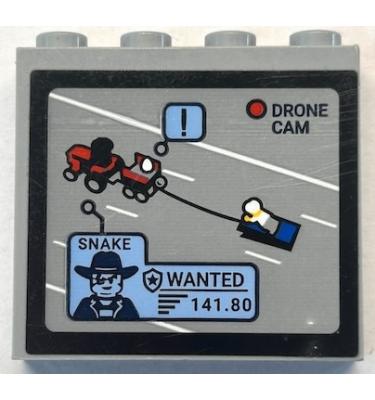 Kocka 1 x 4 x 3 - mintás/matricás