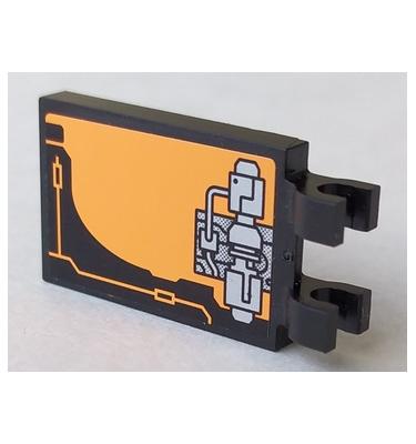 Módosított csempe 2 x 3 - mintás/matricás