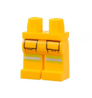 Minifigura láb - mintás/matricás