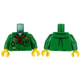 Figura felsőtest kezekkel - mintás/matricás™