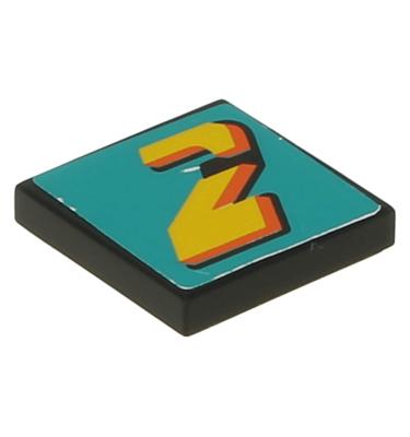 Csempe 2 x 2 - mintás/matricás