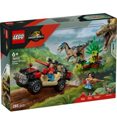 Terepjárós menekülés a raptor elől