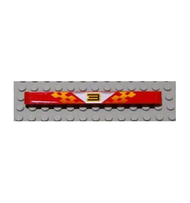 Technic emelőkar 1 x 11 - mintás/matricás