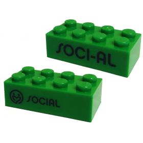 Kocka 2 x 4 - 2 oldala mintás/matricás™
