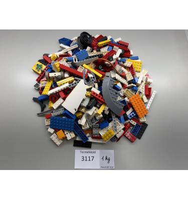 1 kg ömlesztett, vegyes használt, előfordulhat: karcos, elszíneződött, sérült alkatrész (3117)