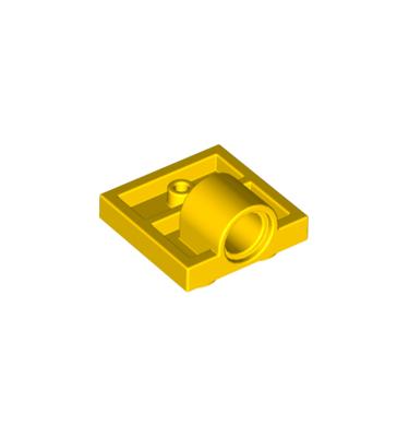 2 x 2 lapos elem pin csatlakozó lyukkal