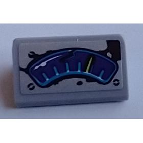 Lejtő 30° 1 x 2 x 2/3 - mintás/matricás™